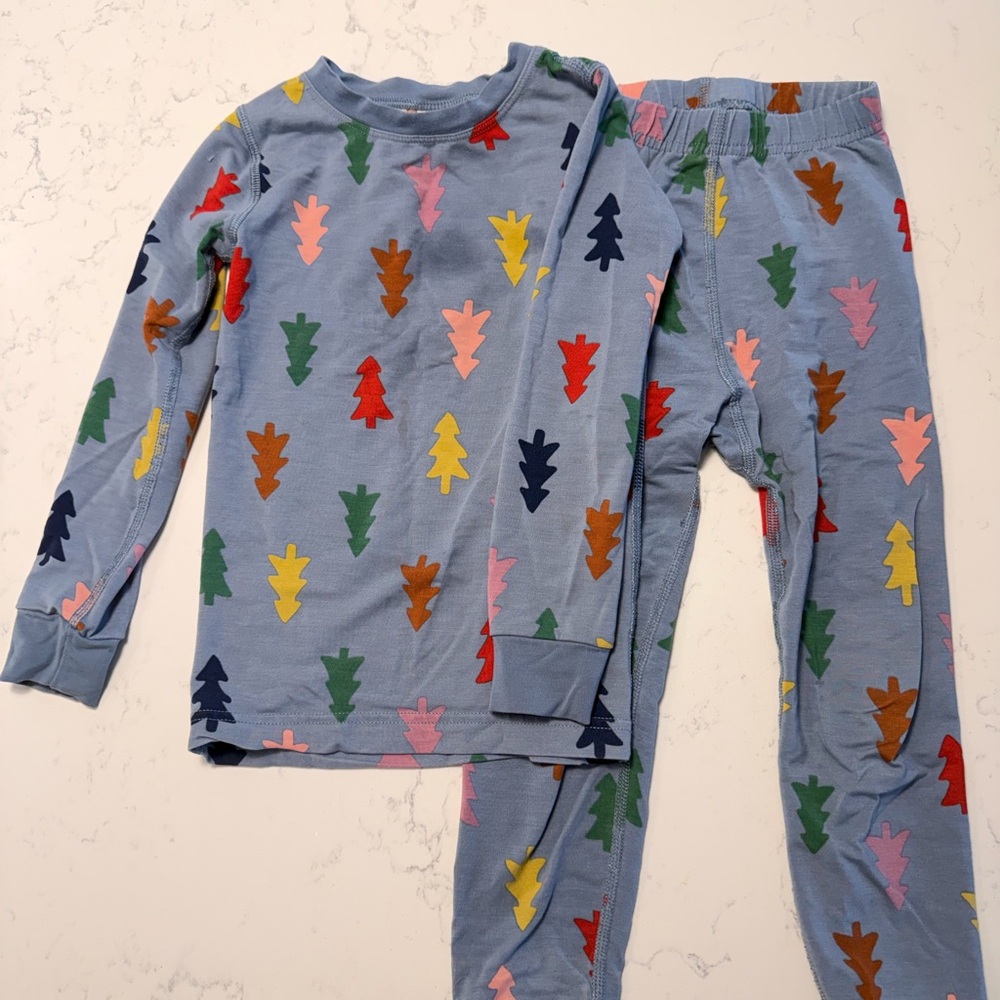 Hanna Andresson Colorful Tree Pattern Kids Pajamas